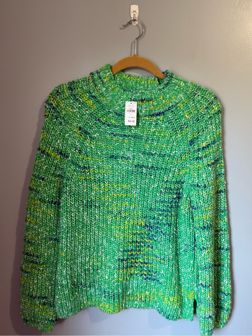 Gap green chunky knit sweater Size Small